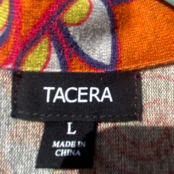 Tacera Sweater Dress Vibrant Multicolor Dress NWT Sz L - Picture 6 of 11